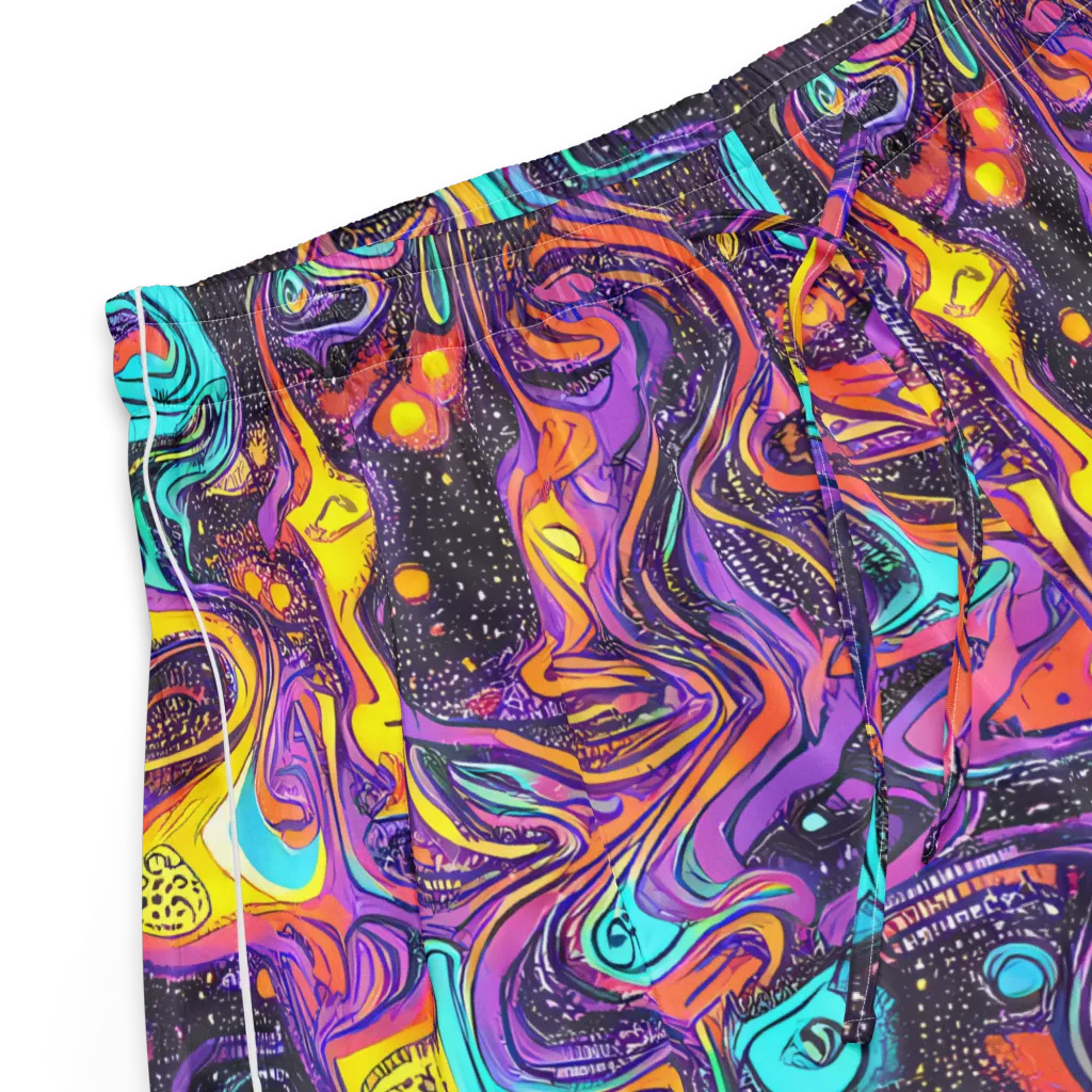 Hutty Nebula on Women's Pajama Shorts — Product details