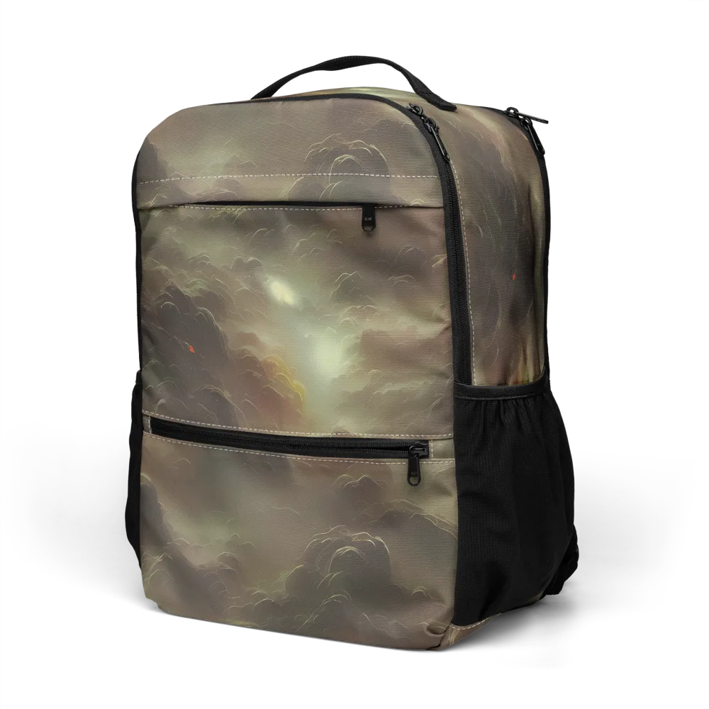 Celestial Dreamscape on Utility Backpack — Left Front