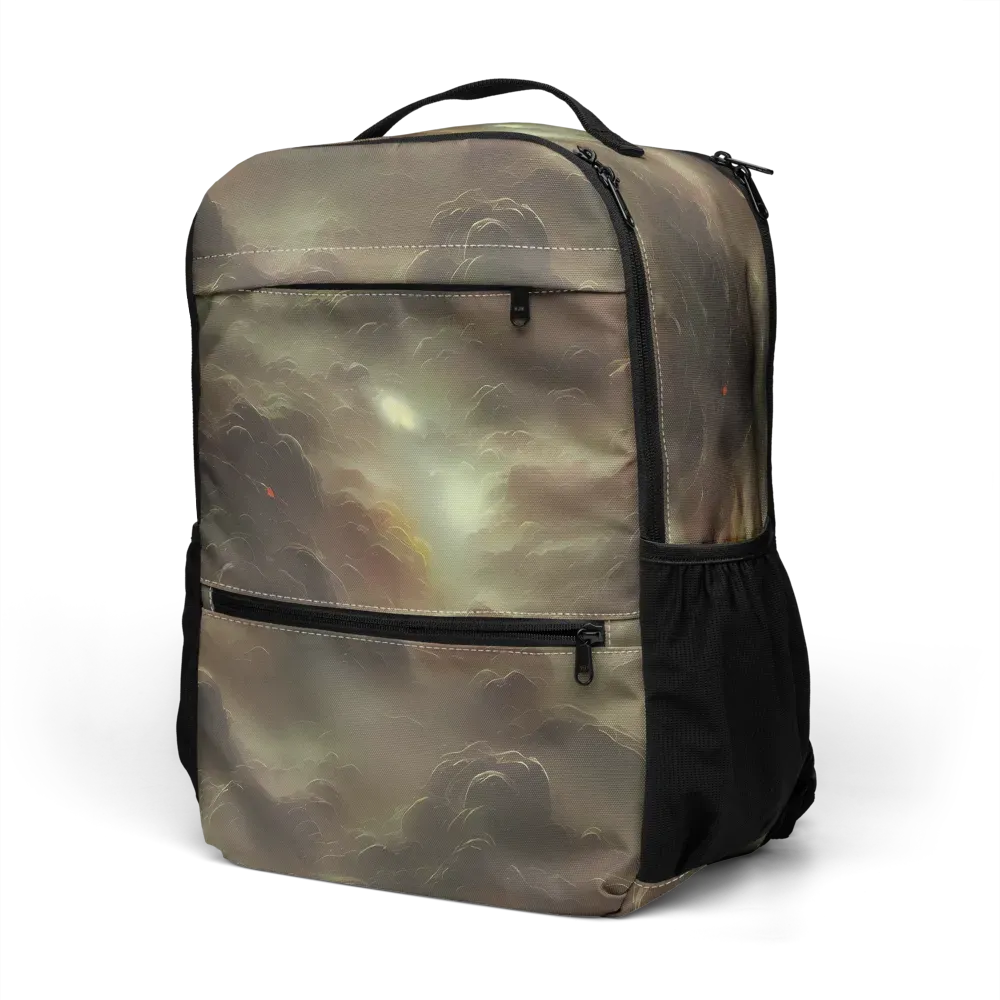 Celestial Dreamscape on Utility Backpack — Left Front