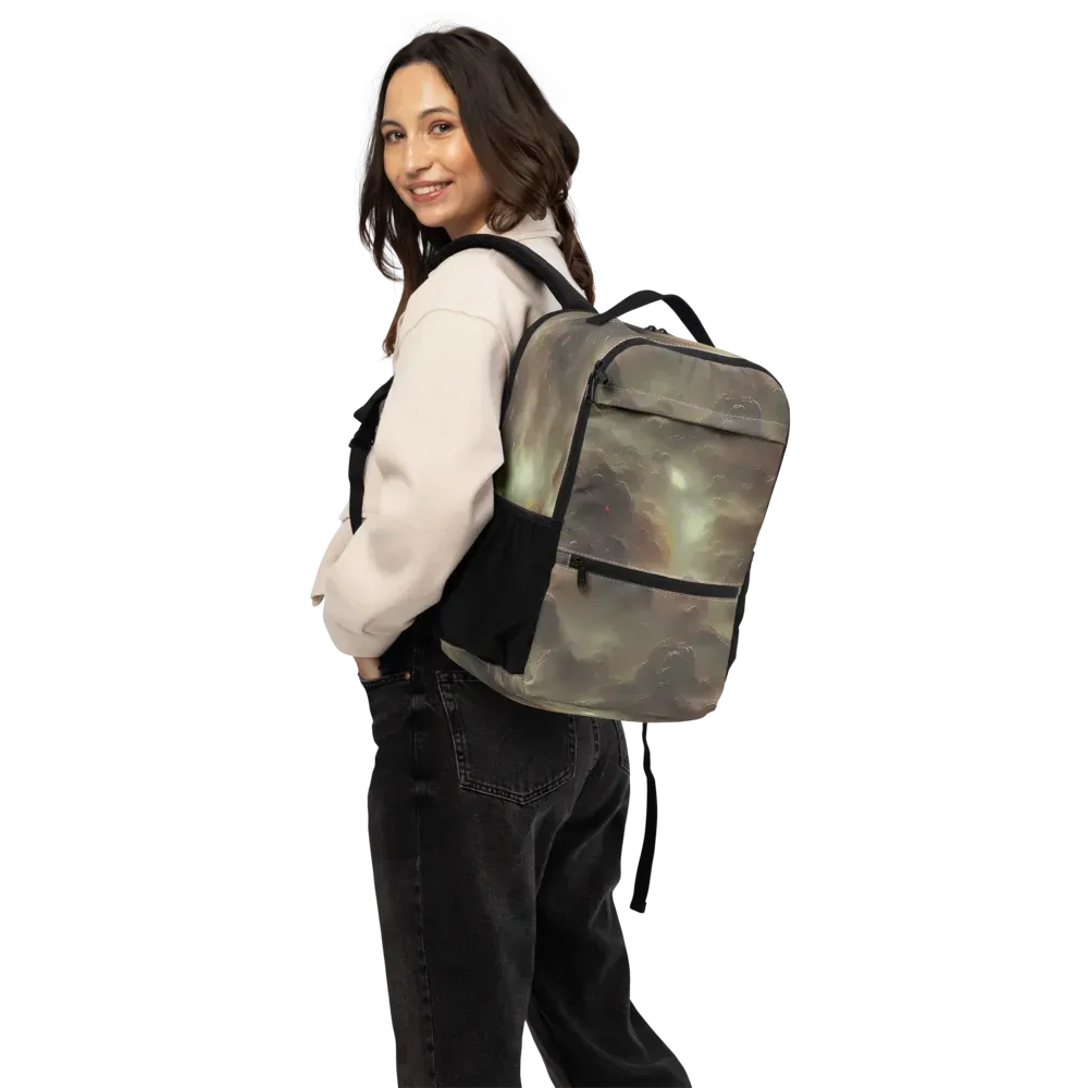 Celestial Dreamscape on Utility Backpack — Back