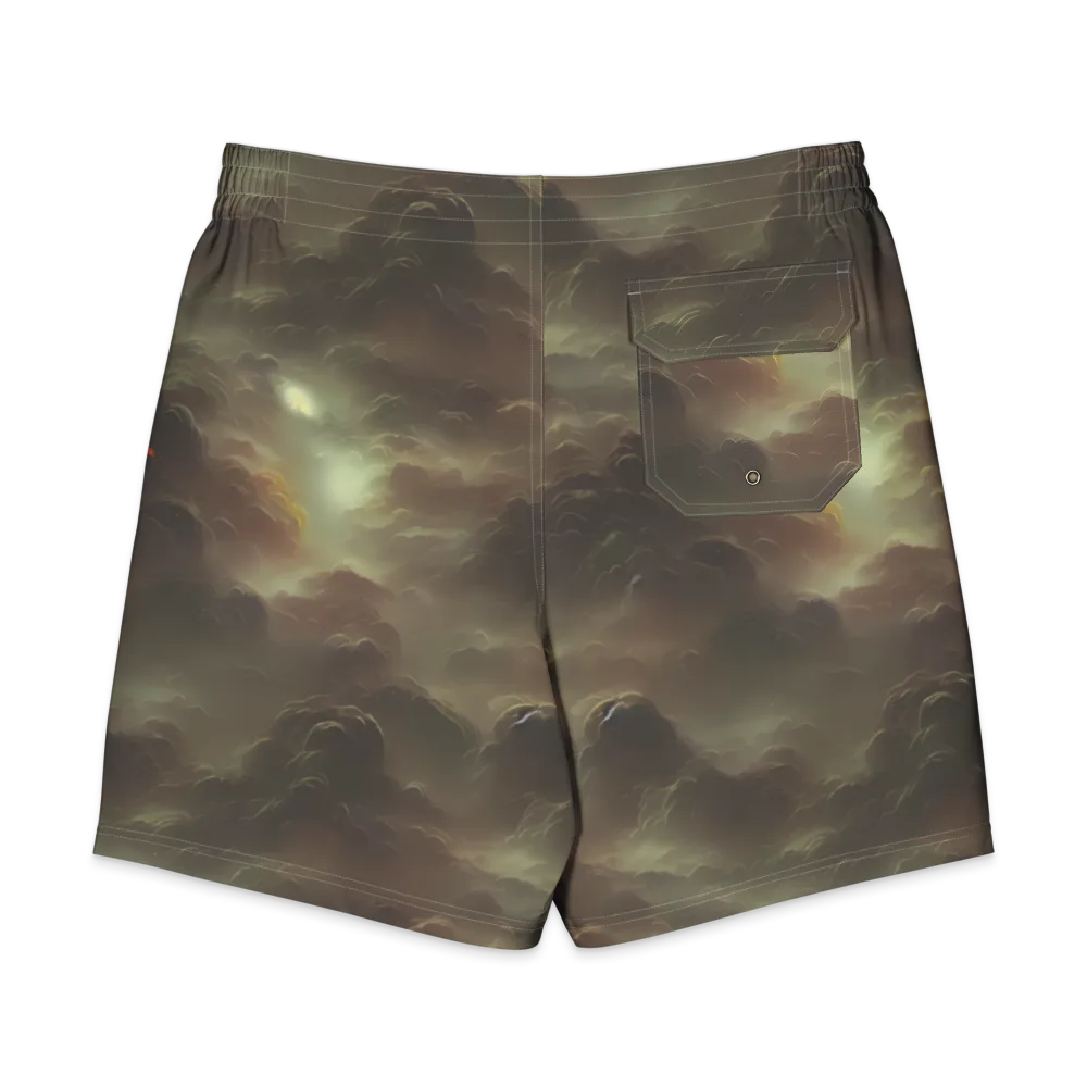 Celestial Dreamscape on Men's Board Shorts — Back