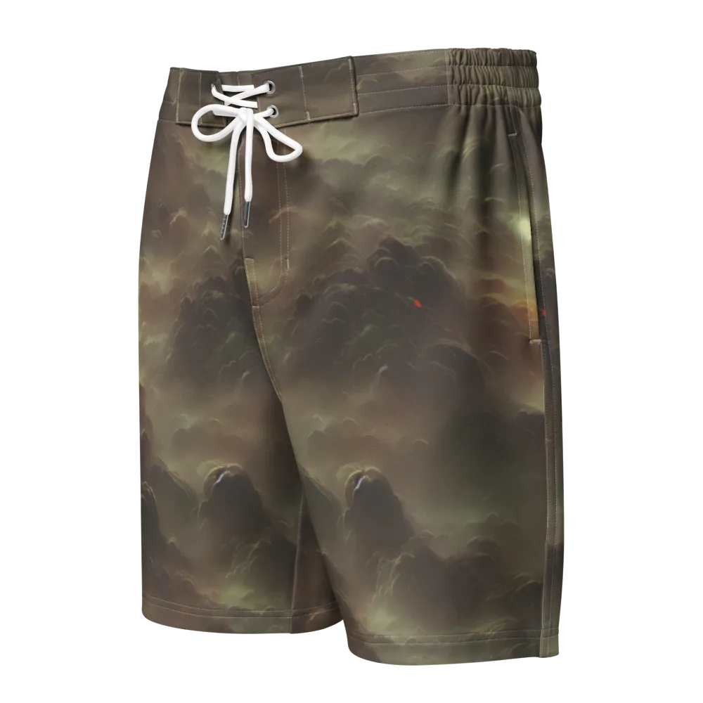 Celestial Dreamscape on Men's Board Shorts — Front