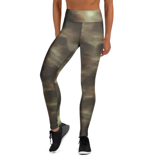 Celestial Dreamscape on a Yoga Leggings