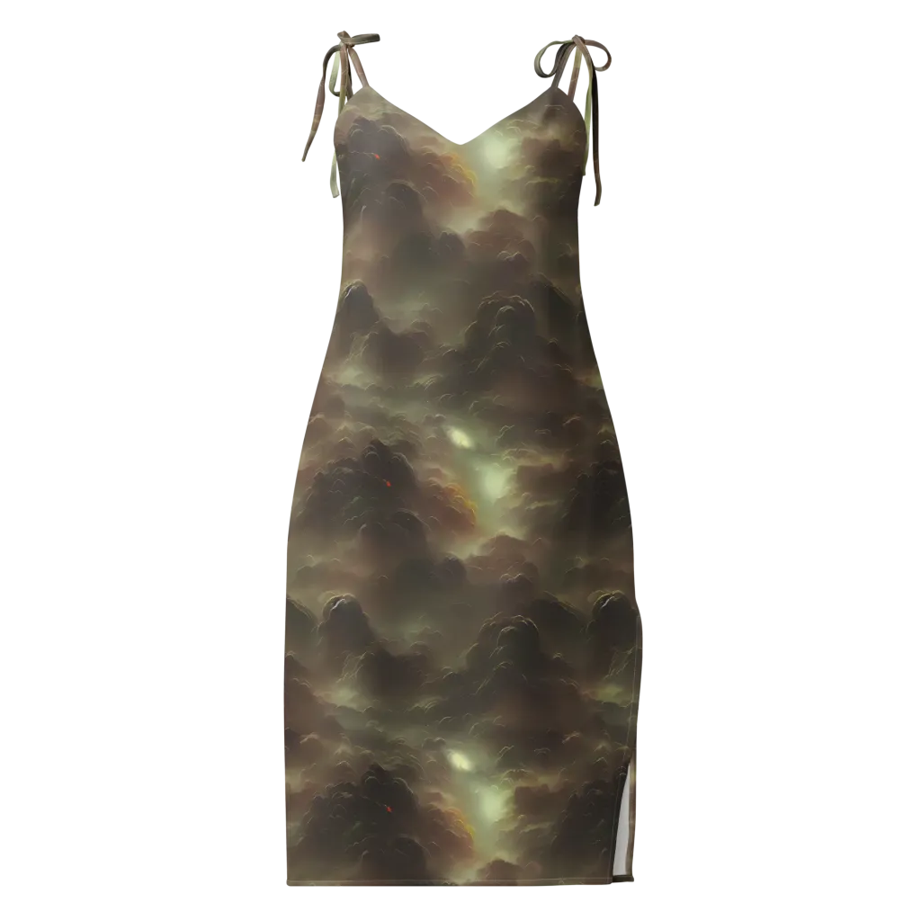 Celestial Dreamscape on Slip Dress — Front