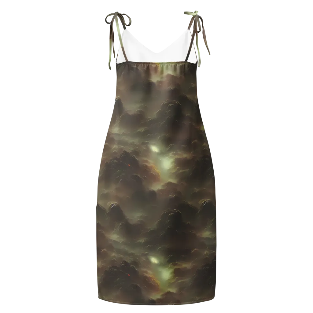 Celestial Dreamscape on Slip Dress — Back