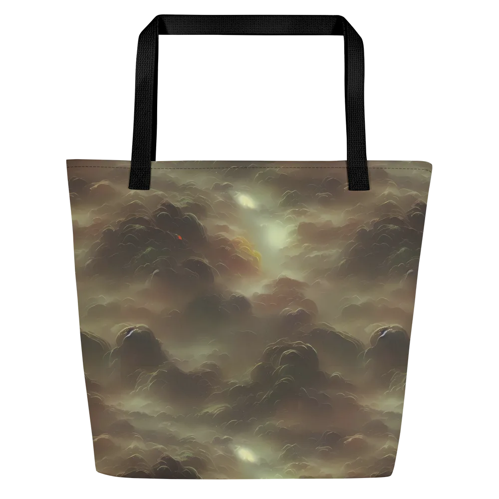 Celestial Dreamscape on Large Tote Bag W/ Pocket — Front