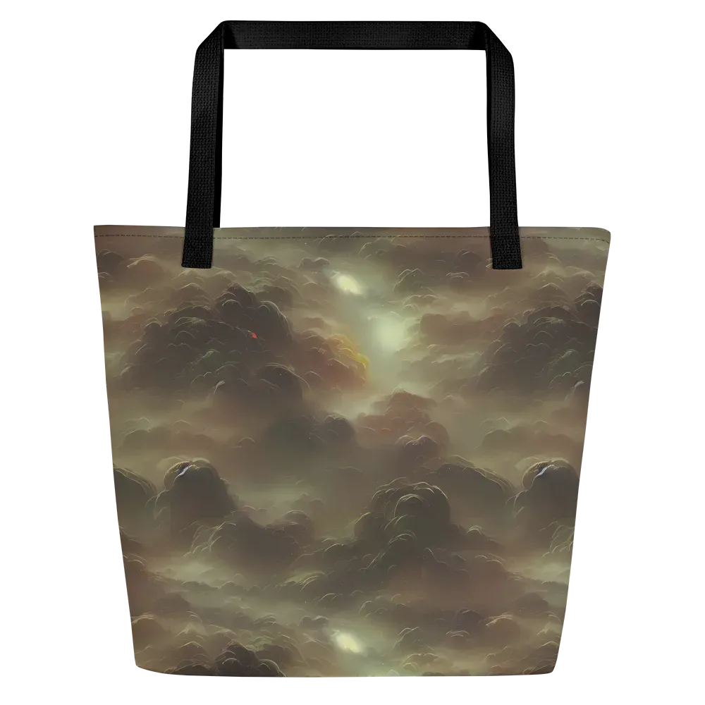 Celestial Dreamscape on Large Tote Bag W/ Pocket — Front