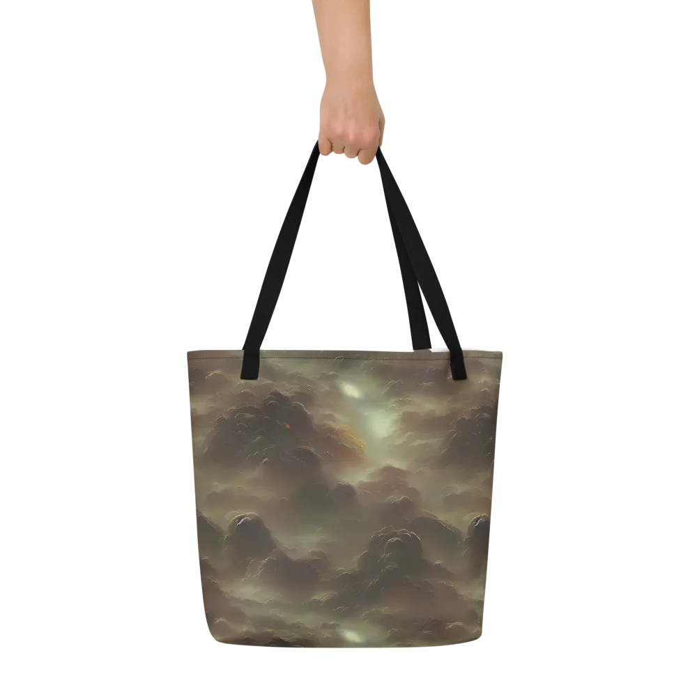 Celestial Dreamscape on Large Tote Bag W/ Pocket — Front