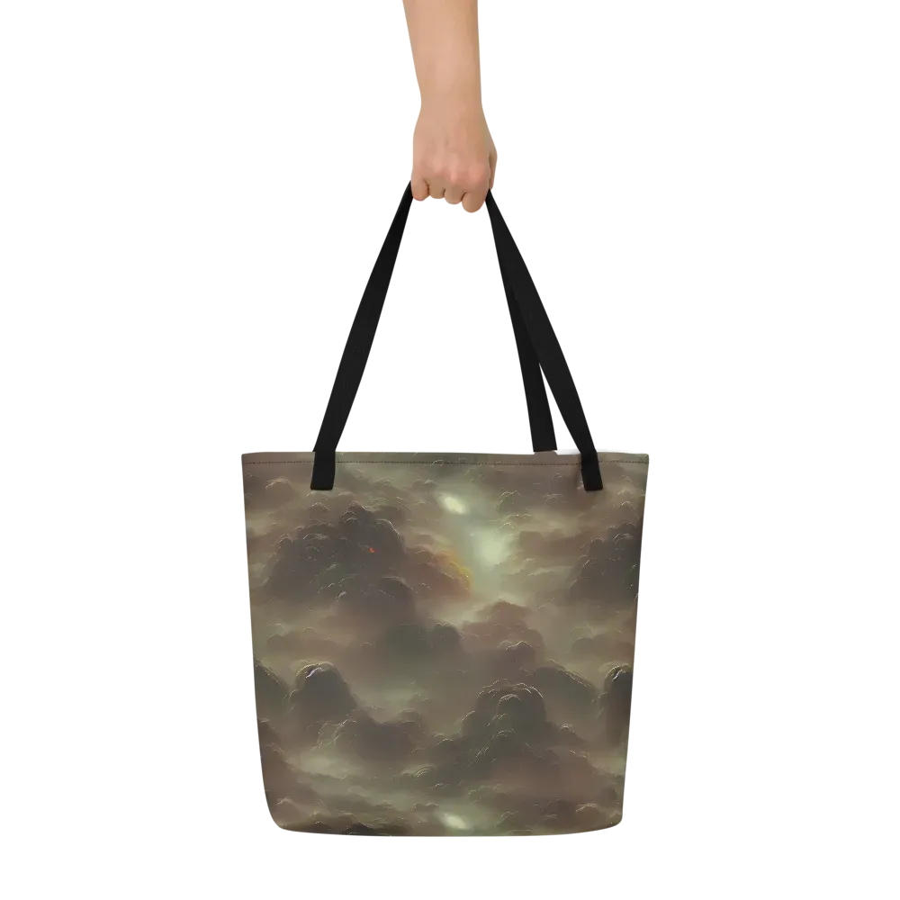 Celestial Dreamscape on Large Tote Bag W/ Pocket — Front