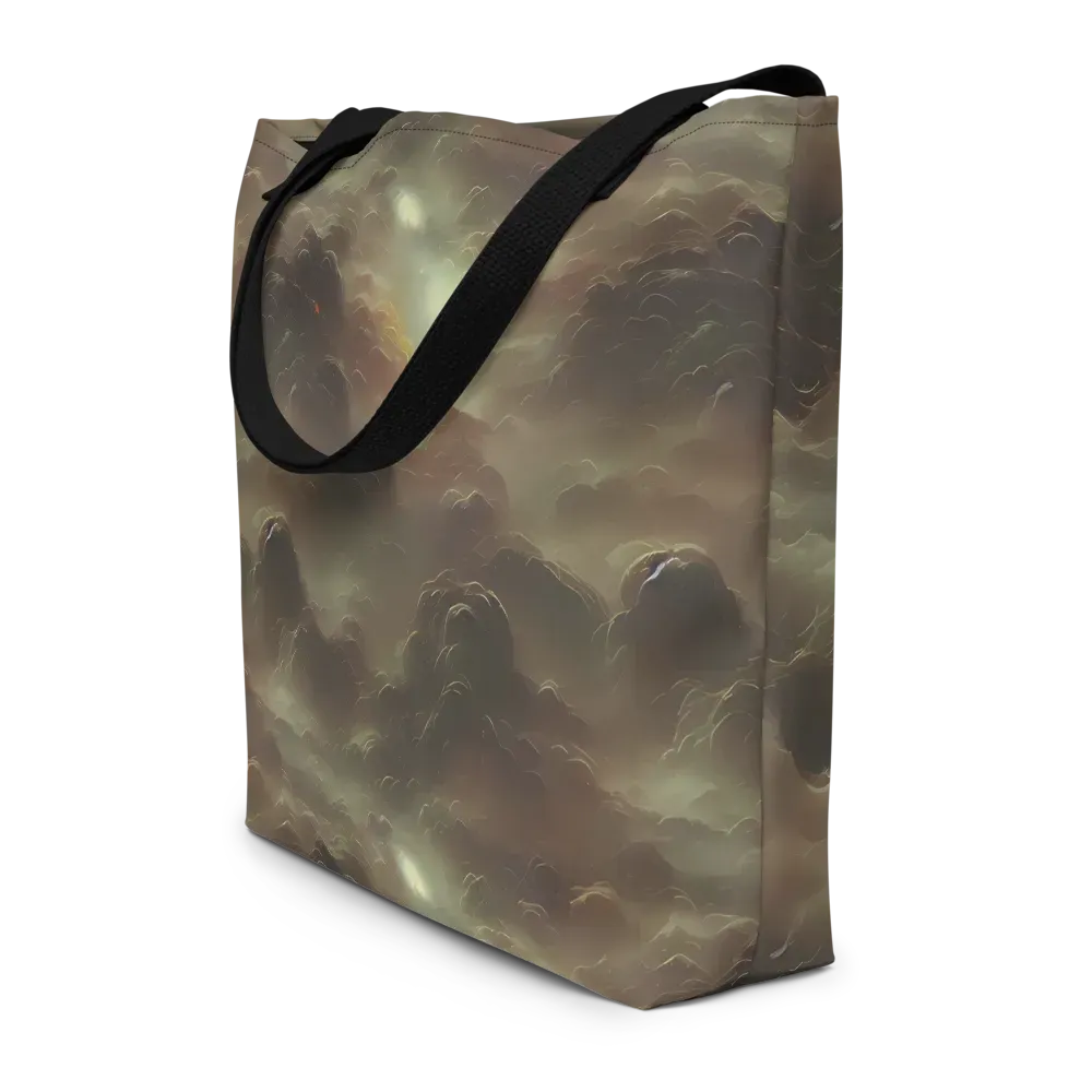 Celestial Dreamscape on Large Tote Bag W/ Pocket — Front