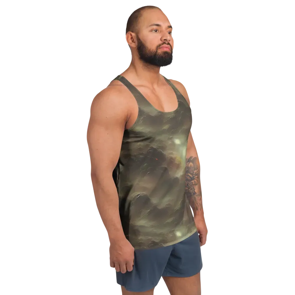Celestial Dreamscape on Men's Tank Top — Right Front