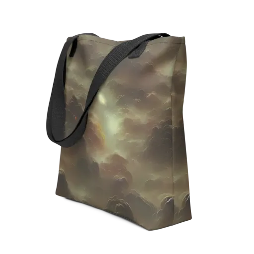 Celestial Dreamscape on a Tote Bag