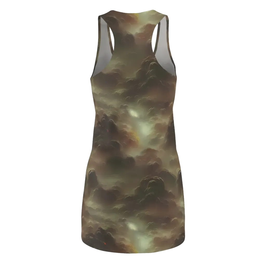 Celestial Dreamscape on Racerback Dress — Back