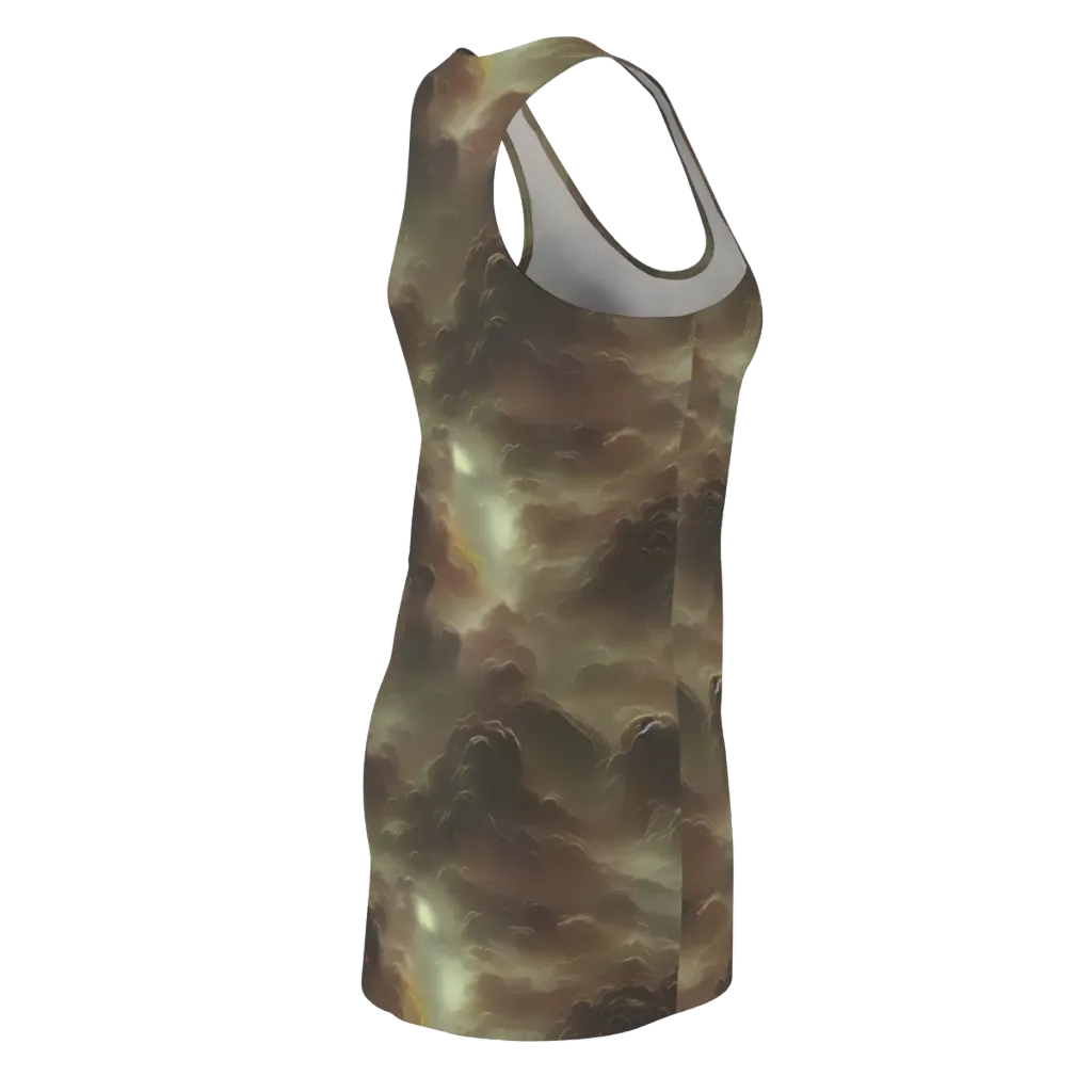 Celestial Dreamscape on Racerback Dress — Back Side
