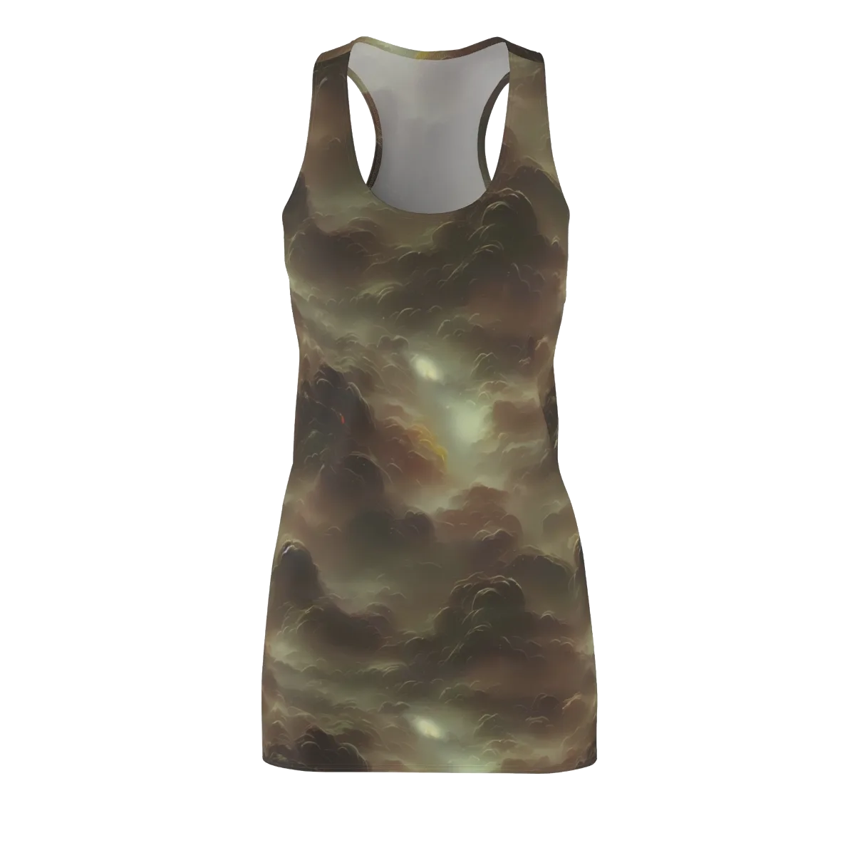 Celestial Dreamscape on Racerback Dress — Front