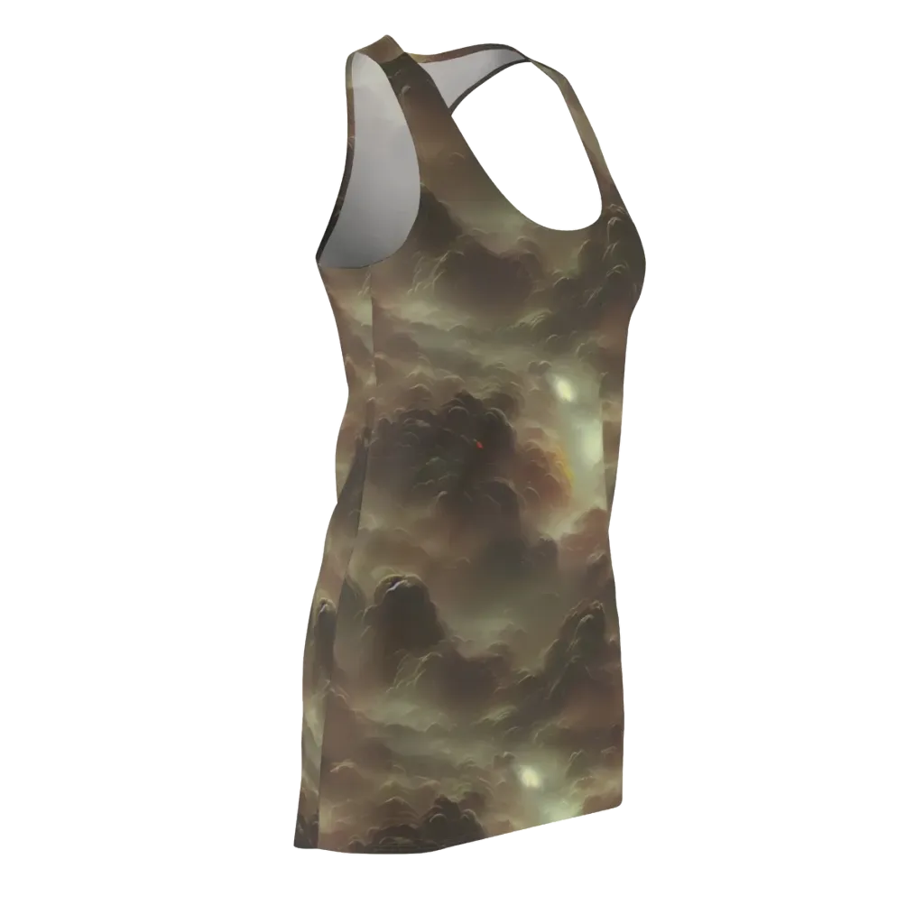 Celestial Dreamscape on Racerback Dress — Front Side