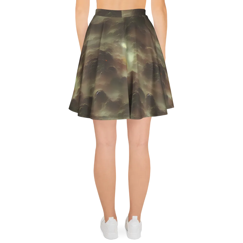 Celestial Dreamscape on Skater Skirt — Back