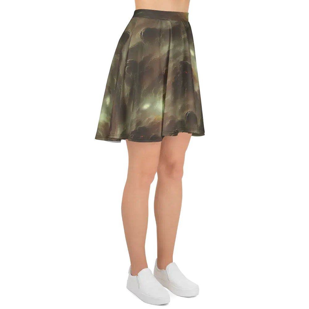 Celestial Dreamscape on Skater Skirt — Right