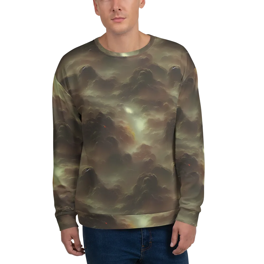 Celestial Dreamscape on Sweatshirt — Front