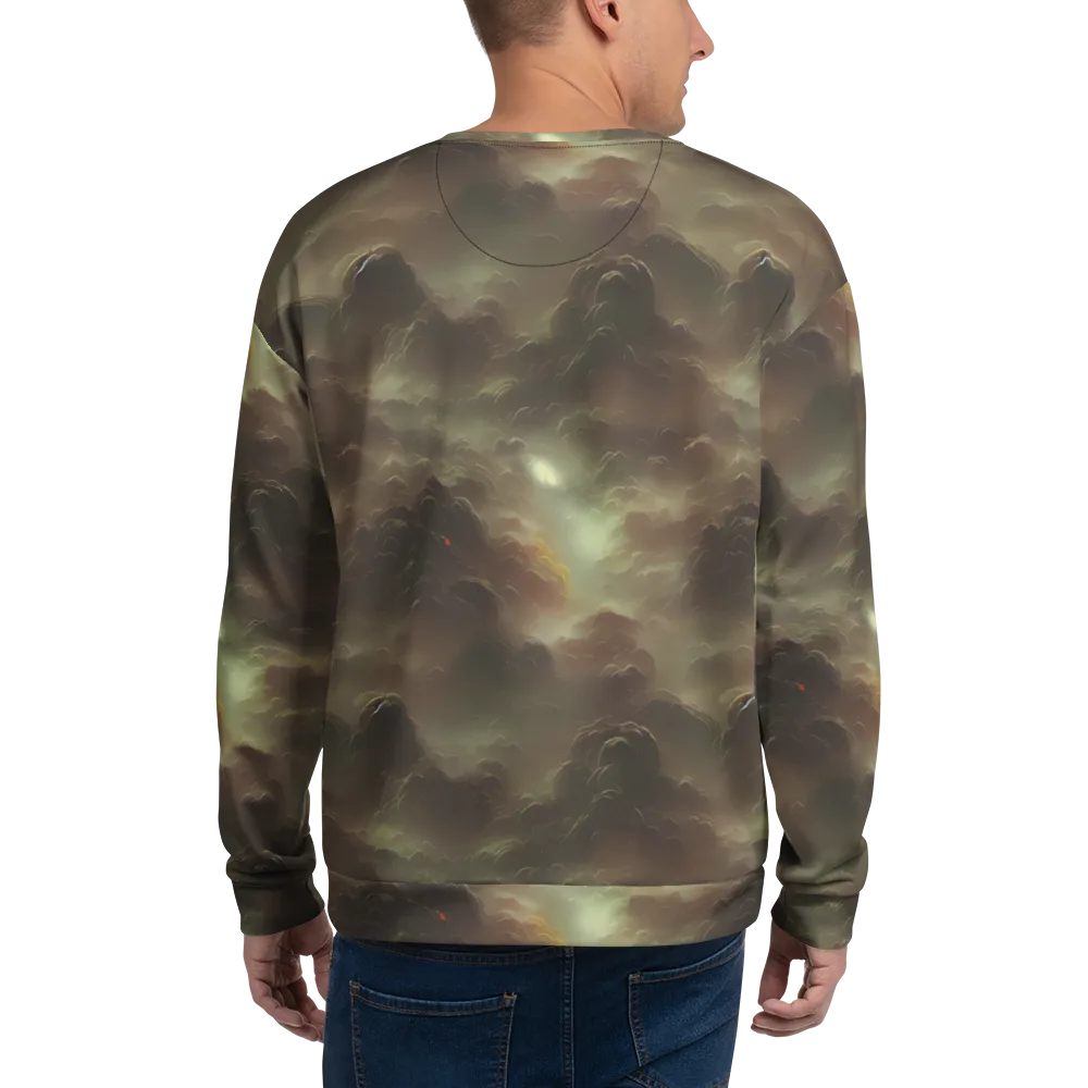 Celestial Dreamscape on Sweatshirt — Back