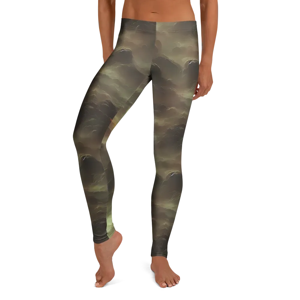 Celestial Dreamscape on Leggings — Front