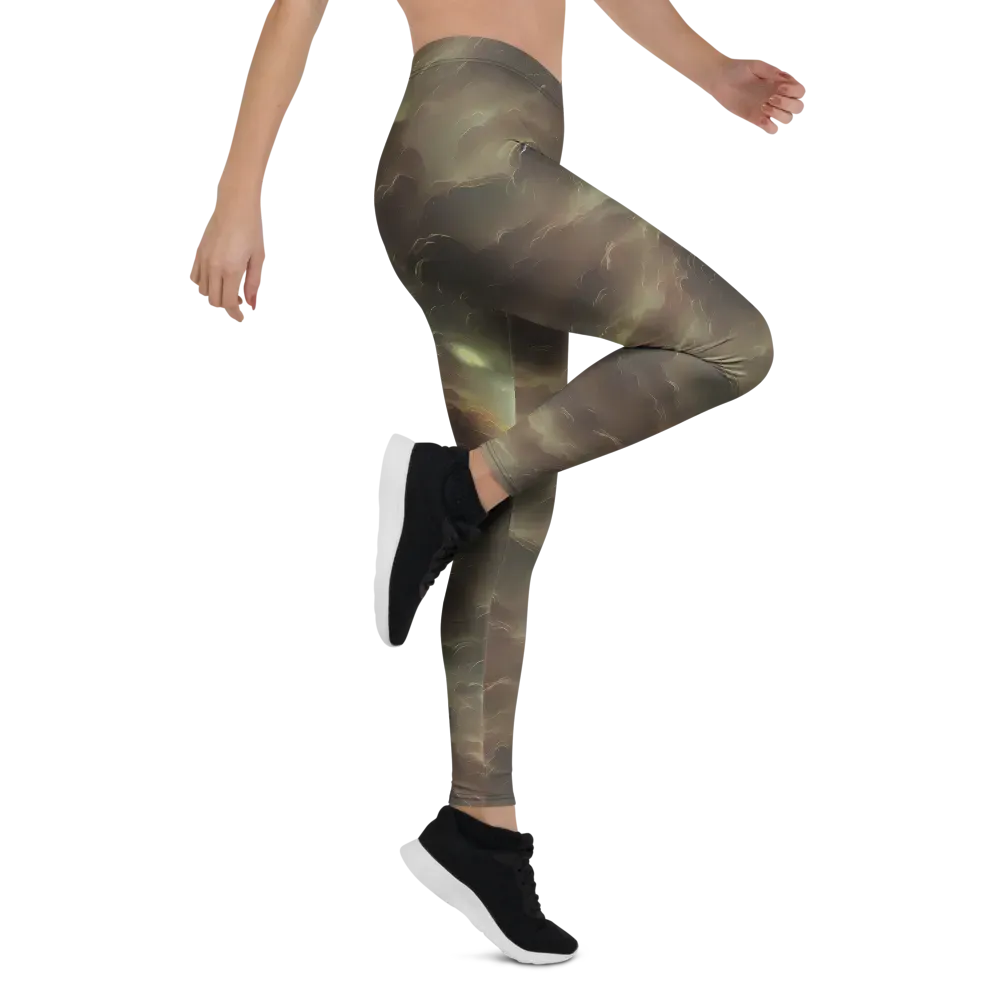 Celestial Dreamscape on Leggings — Right