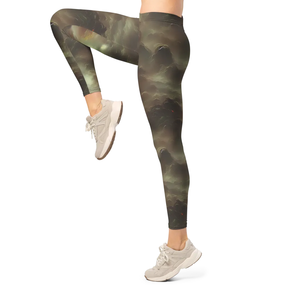 Celestial Dreamscape on Leggings — Left