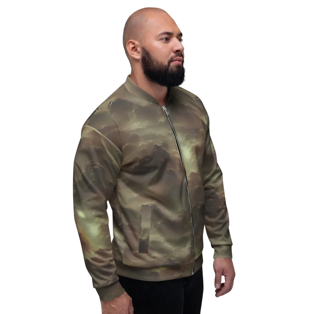 Celestial Dreamscape on Bomber Jacket — Right