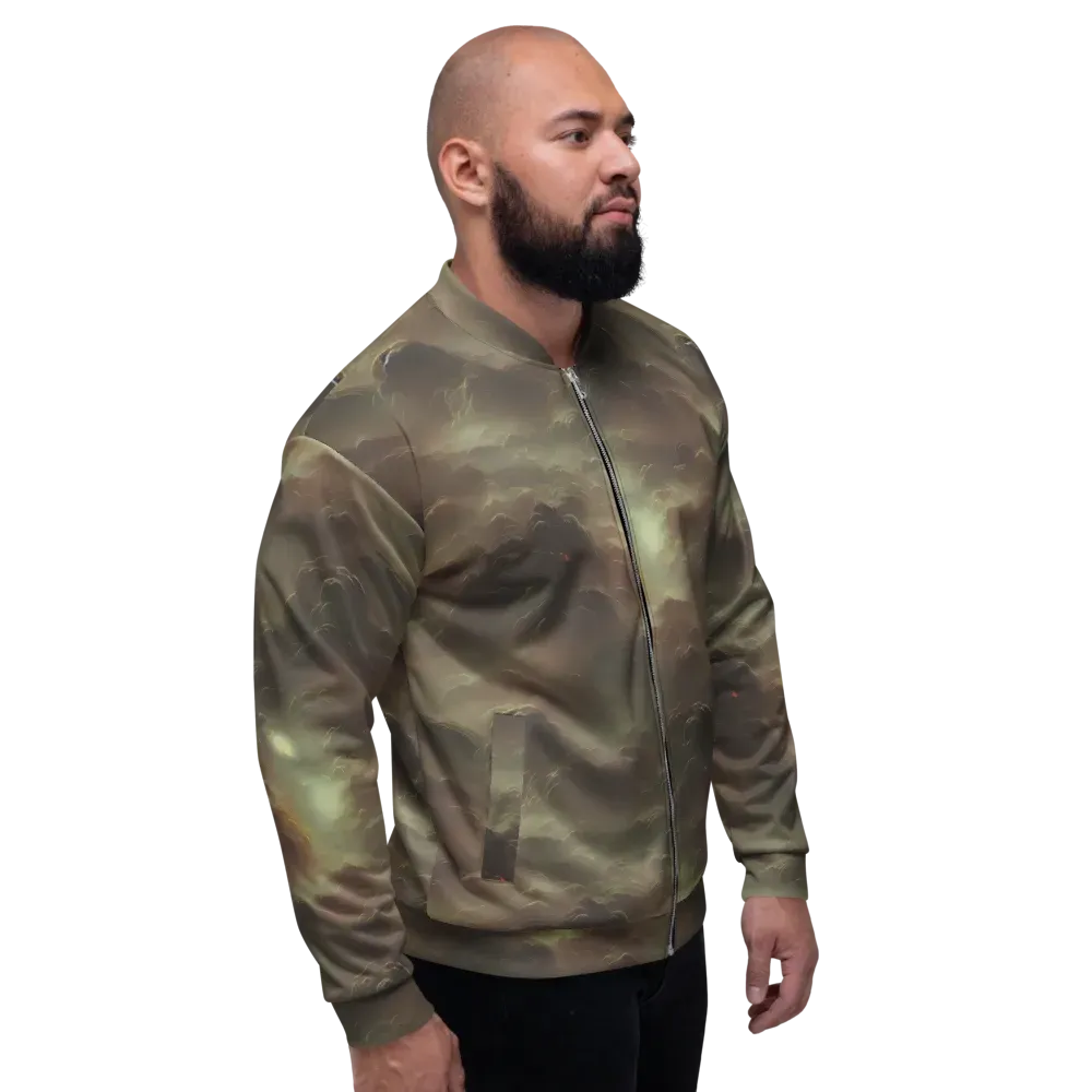 Celestial Dreamscape on Bomber Jacket — Right