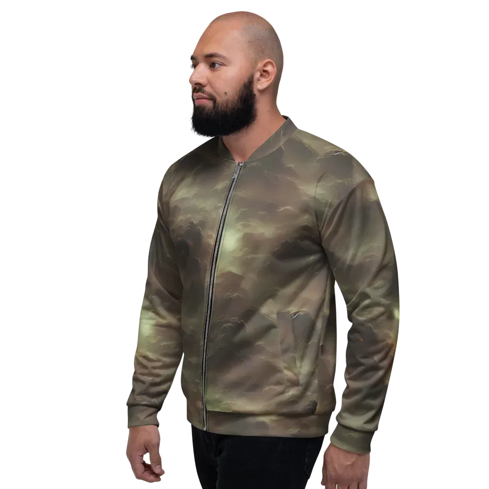 Celestial Dreamscape on Bomber Jacket — Left