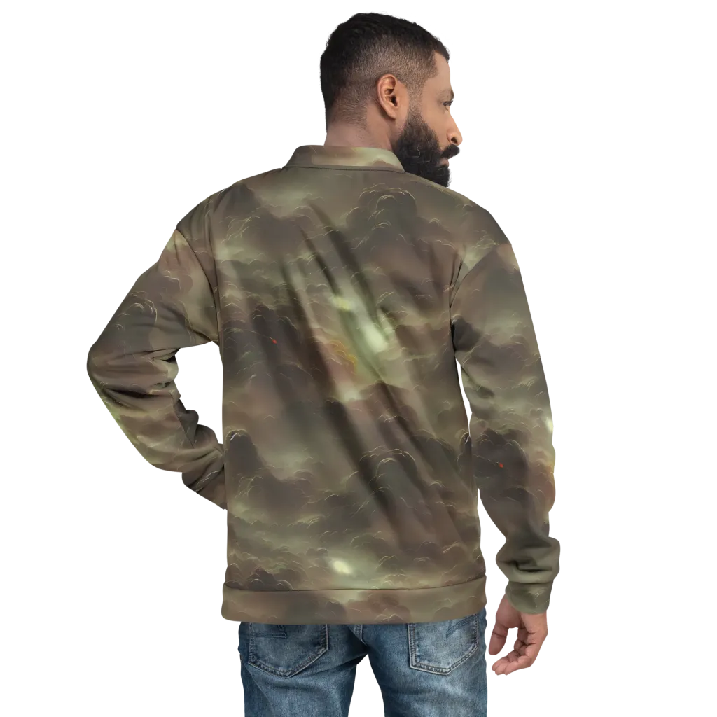 Celestial Dreamscape on Bomber Jacket — Back
