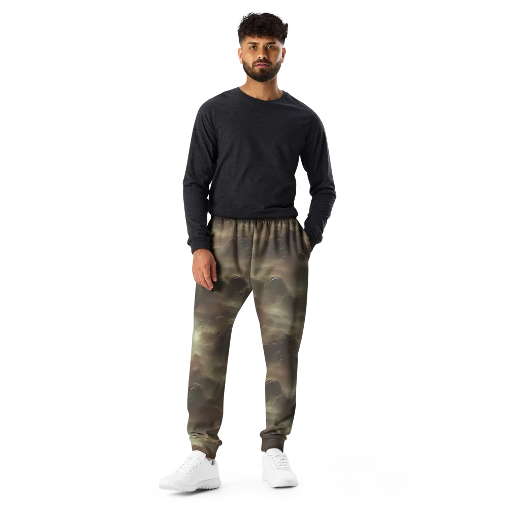 Celestial Dreamscape on Men's Joggers — Front