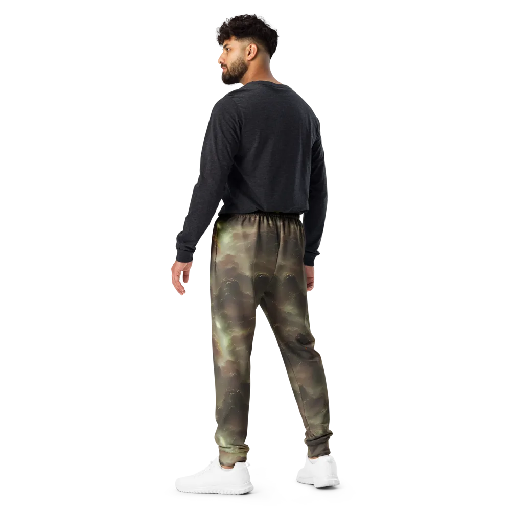 Celestial Dreamscape on Men's Joggers — Back