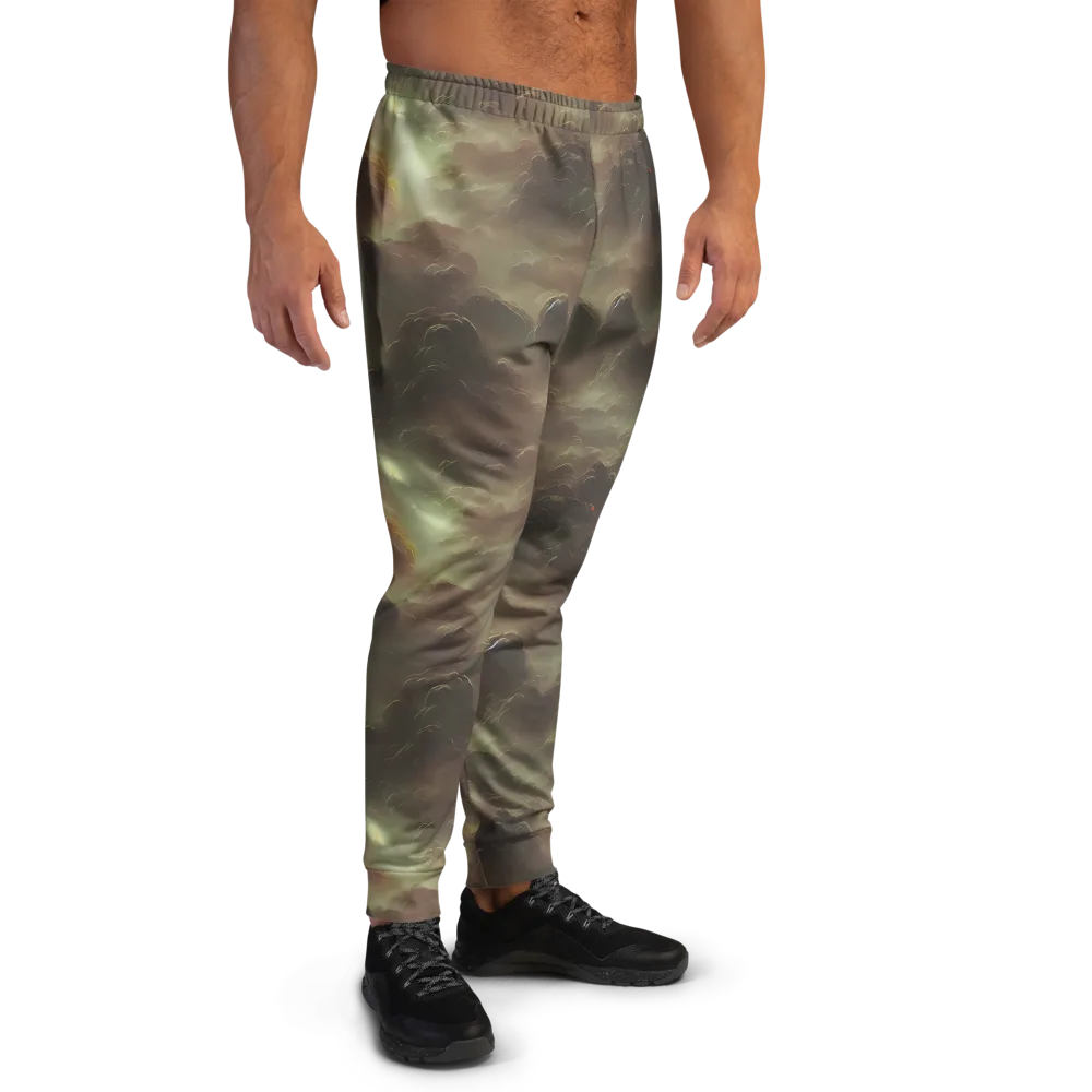 Celestial Dreamscape on Men's Joggers — Right