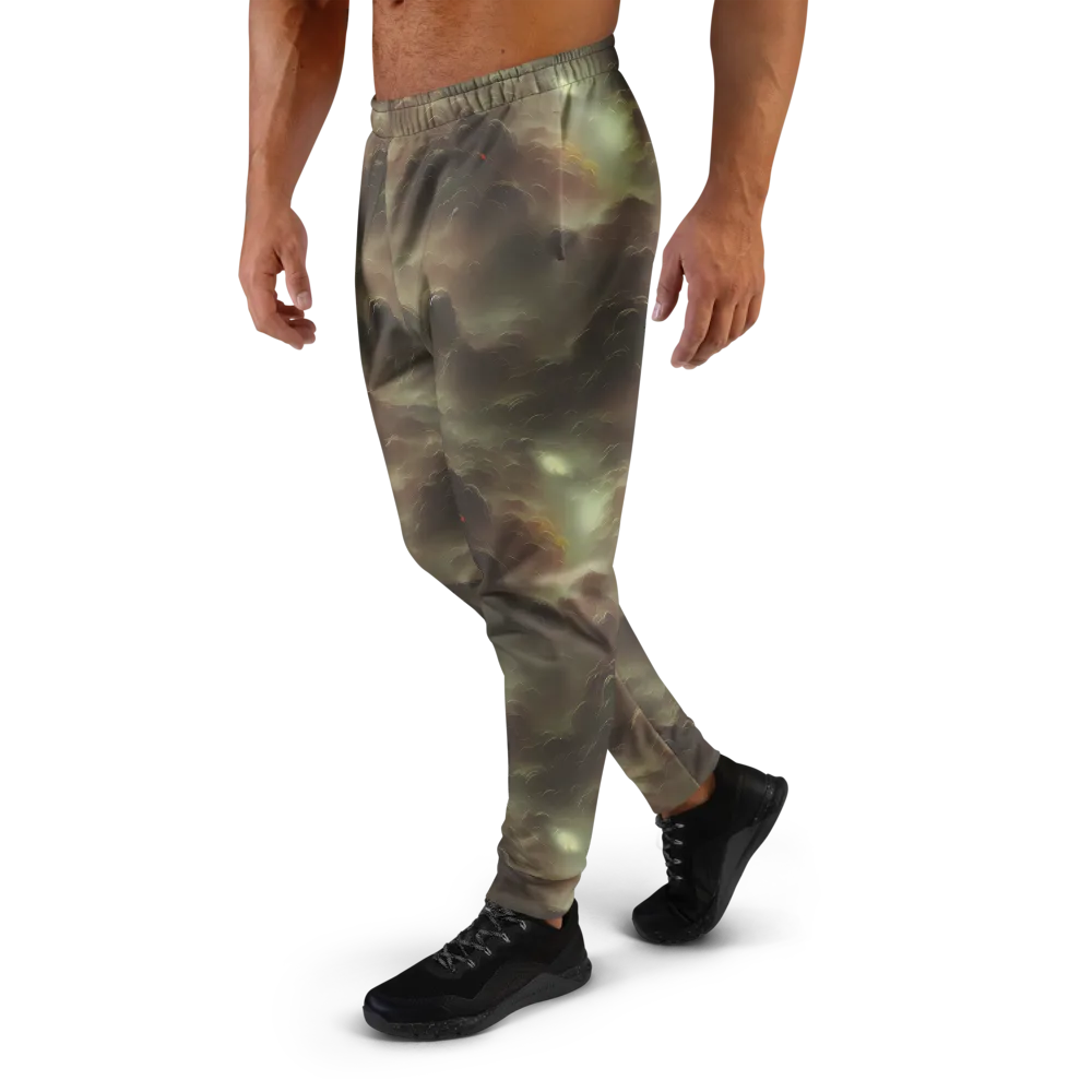 Celestial Dreamscape on Men's Joggers — Left