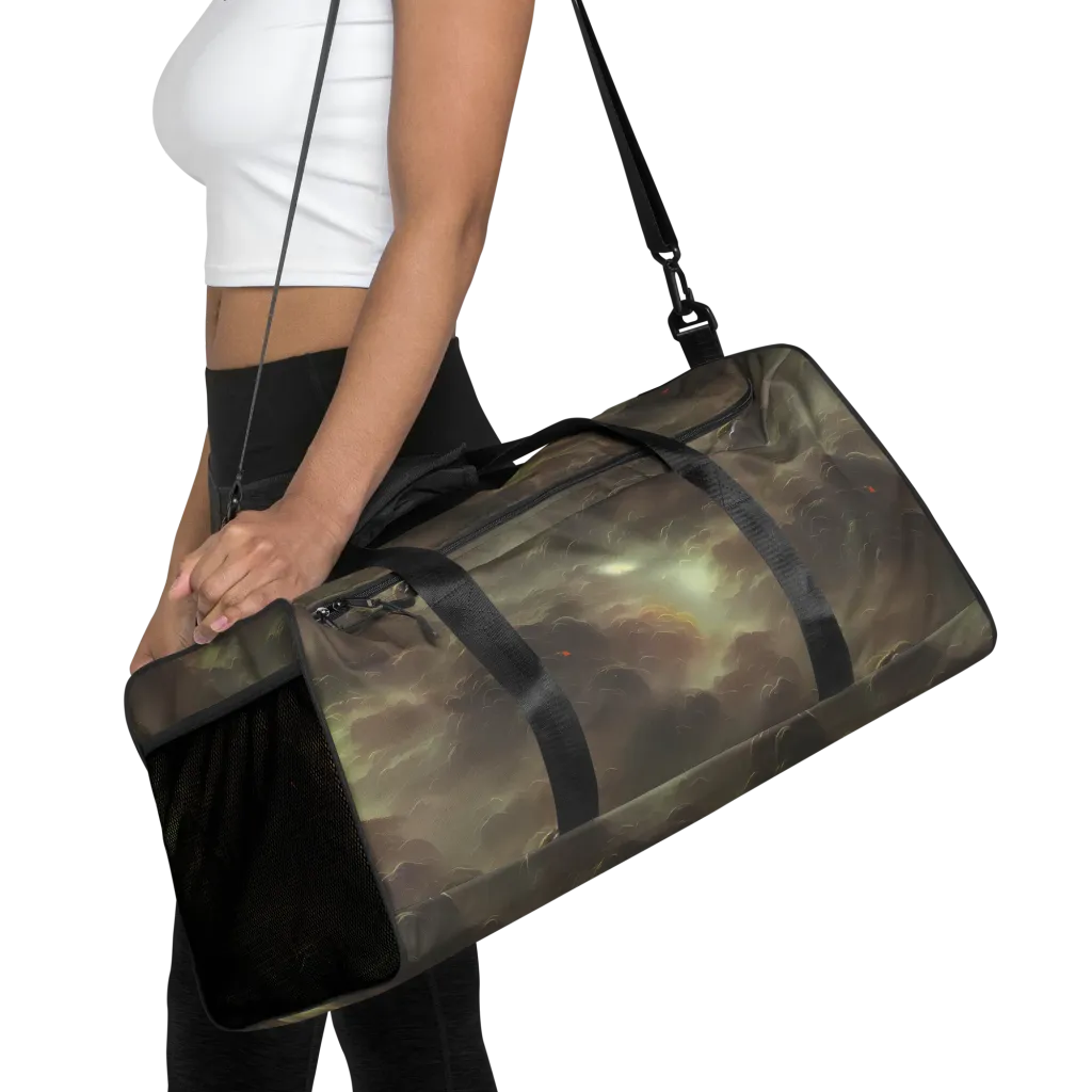 Celestial Dreamscape on Duffle Bag — Front