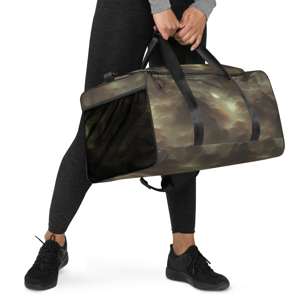 Celestial Dreamscape on Duffle Bag — Right Front
