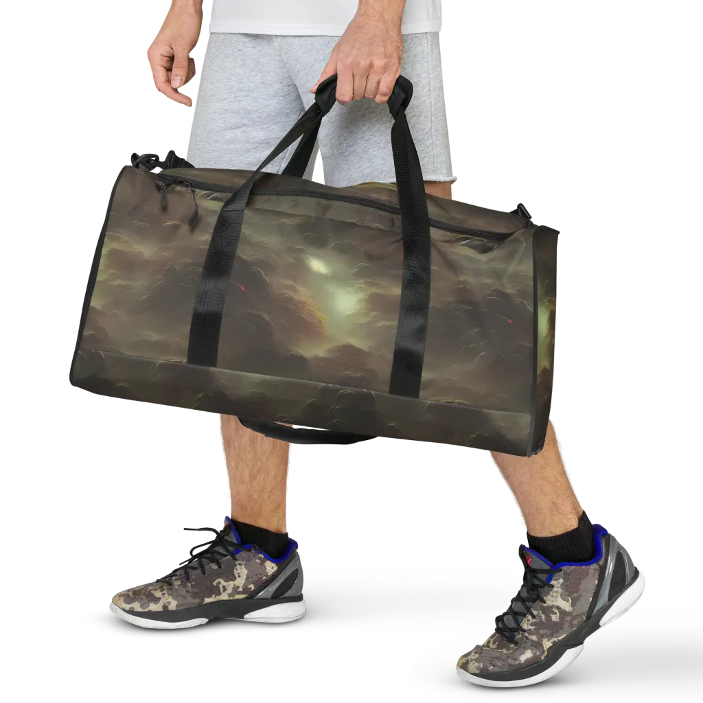 Celestial Dreamscape on Duffle Bag — Front