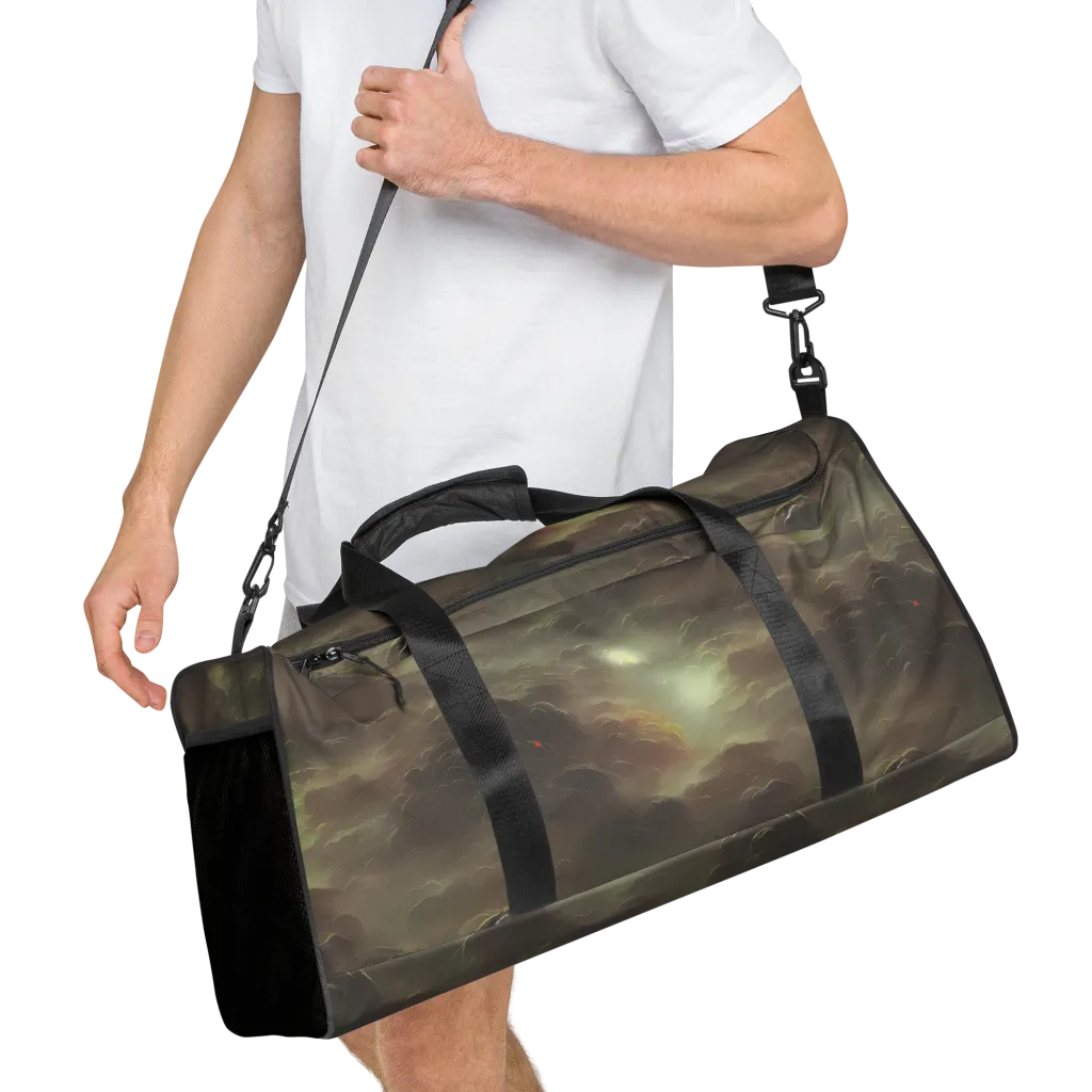 Celestial Dreamscape on Duffle Bag — Right Front