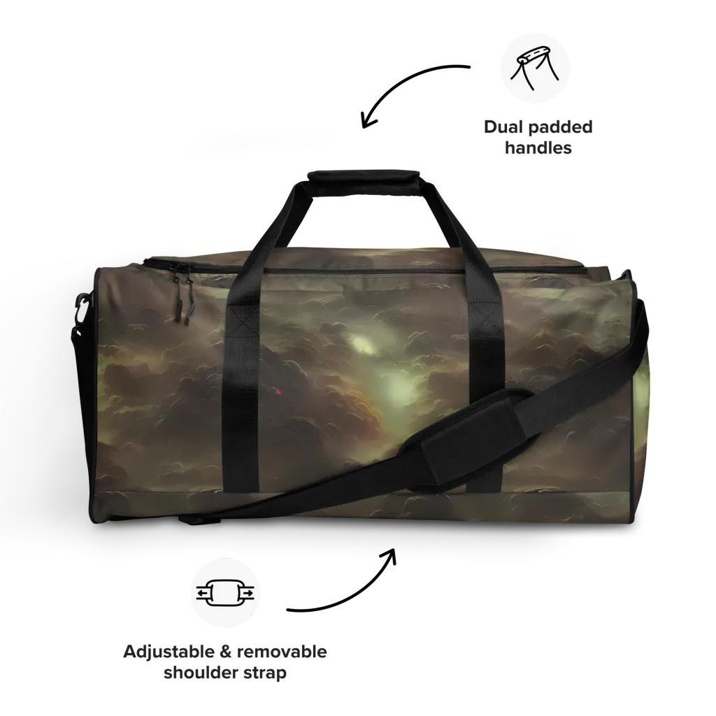 Celestial Dreamscape on Duffle Bag — Front