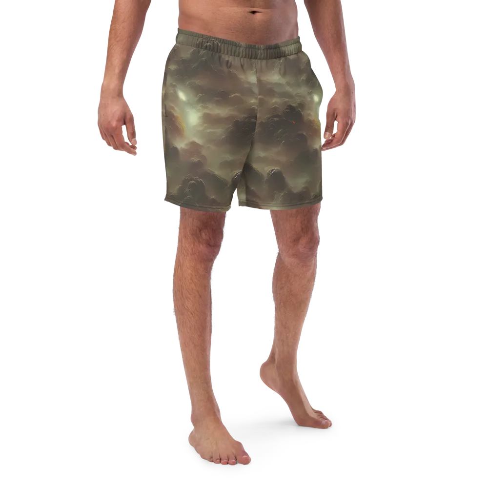 Celestial Dreamscape on Swim Trunks — Front