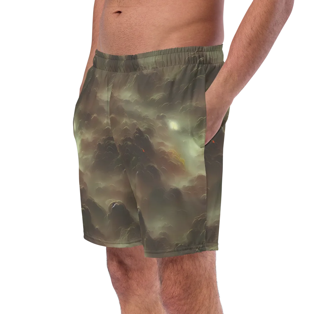 Celestial Dreamscape on Swim Trunks — Left Front