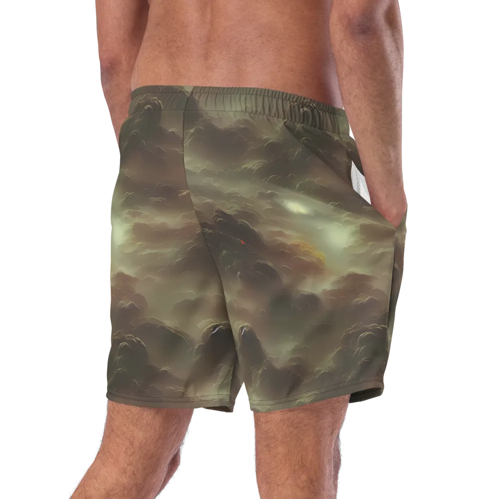 Celestial Dreamscape on Swim Trunks — Right Back