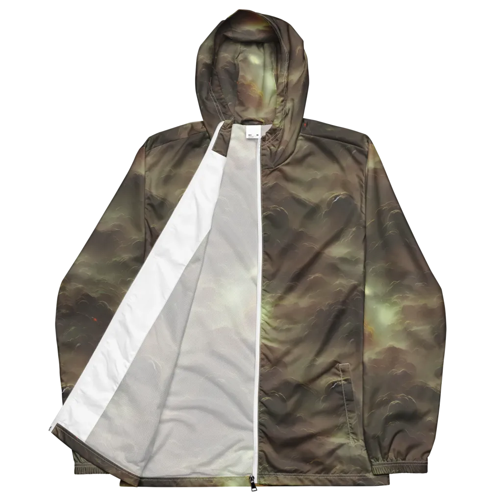 Celestial Dreamscape on Men's Windbreaker — Front