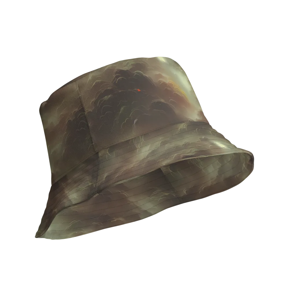 Celestial Dreamscape on Reversible Bucket Hat — Product details Outside
