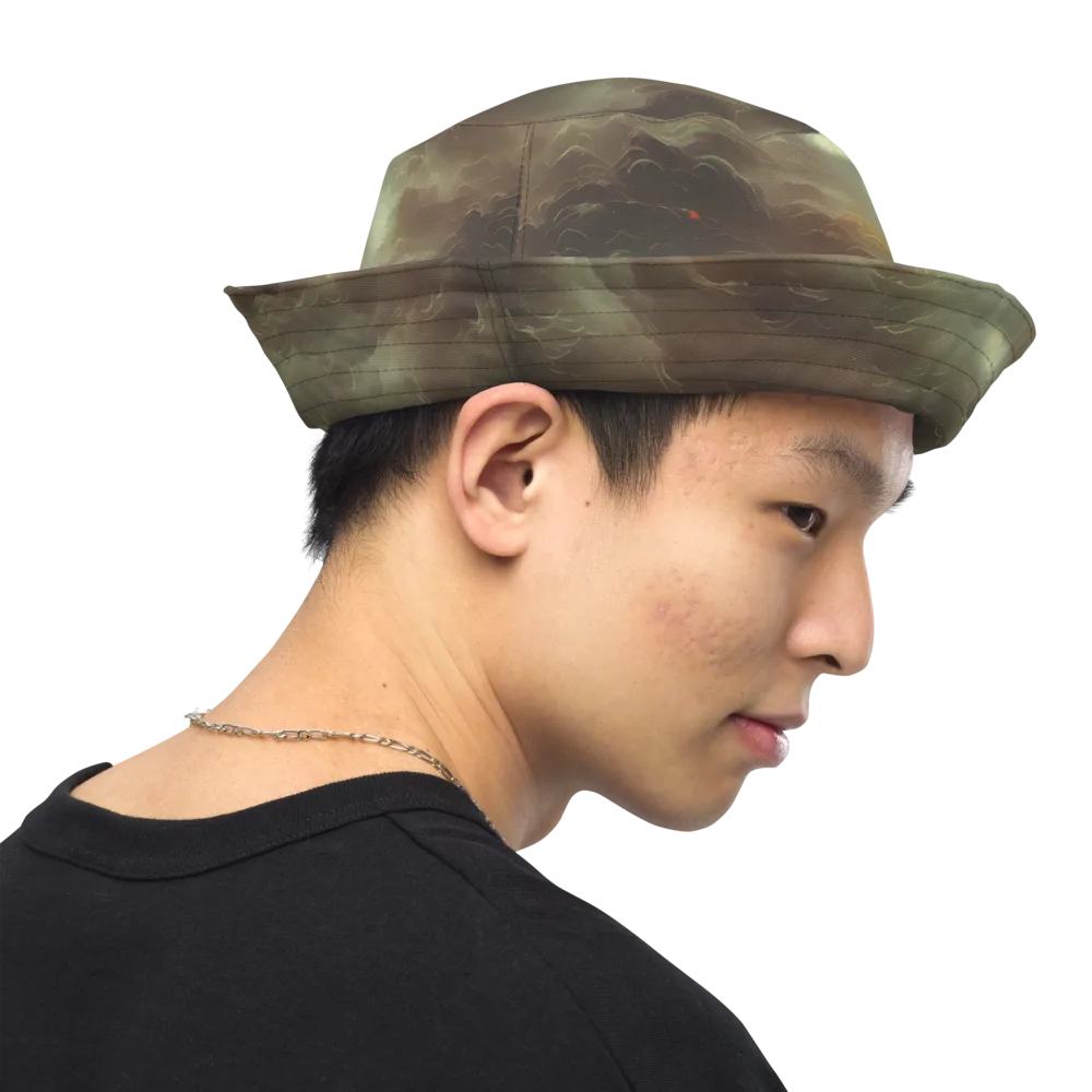 Celestial Dreamscape on Reversible Bucket Hat — Right Outside