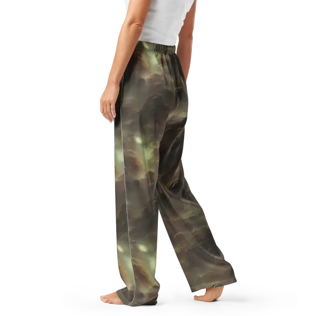 Celestial Dreamscape on Women's Pajama Pants — Left