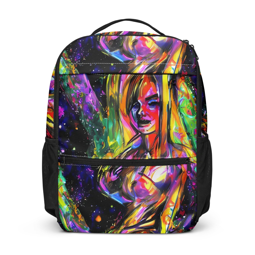 Galactic Flamenco on Utility Backpack — Front