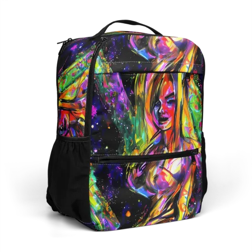 Galactic Flamenco on a Utility Backpack