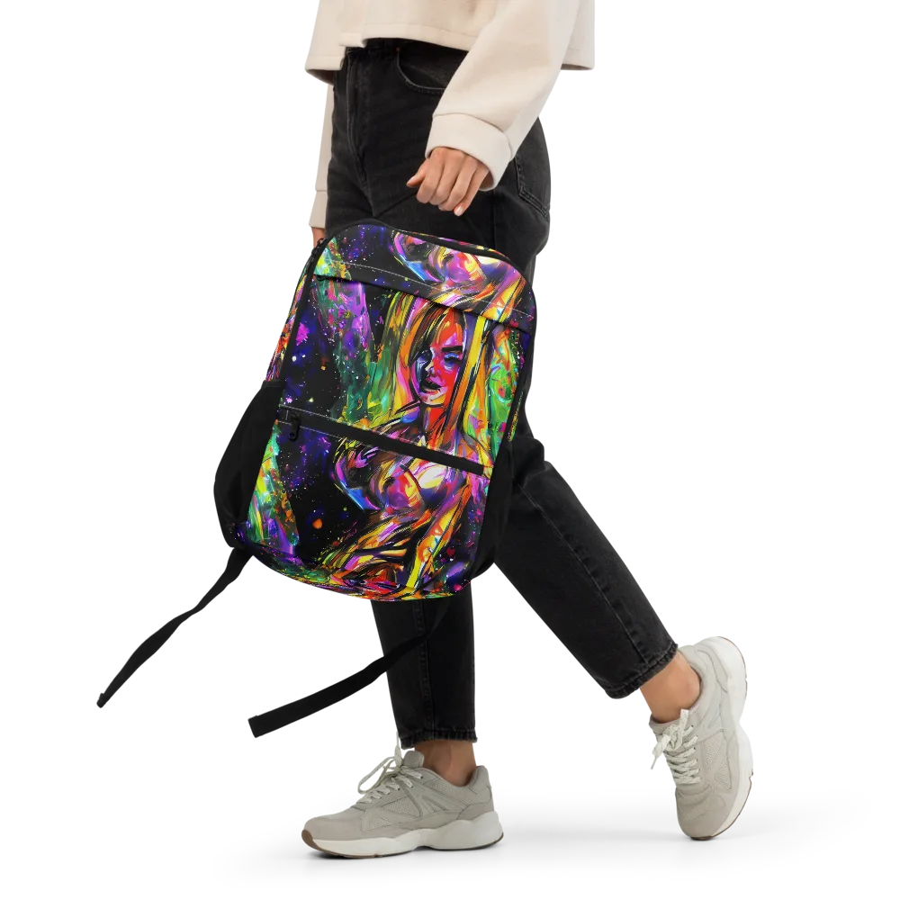 Galactic Flamenco on Utility Backpack — Front